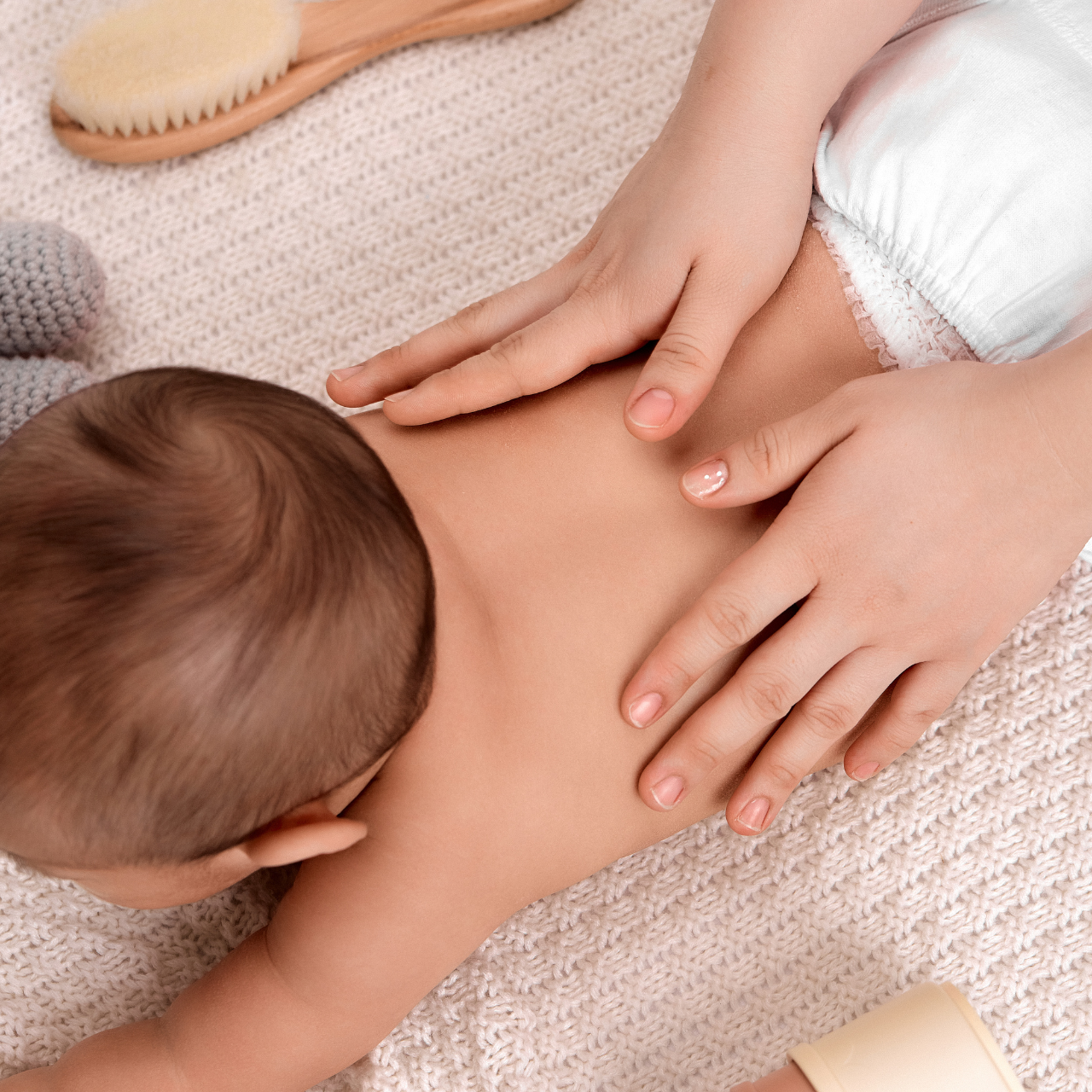 Série d'ateliers de massages pour bébés